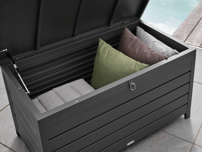 BALZAC EXTRA “THE GRAVE” BOX Gäster storage box Anthracite | Brafab